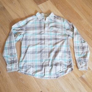 ORIGINAL PENGUIN Plaid Button Down Men's Medium